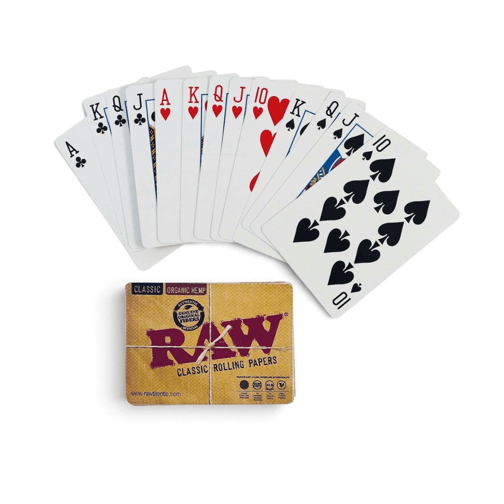 RAW Playing Cards Spielkarten in der Box im RAW Classic Design