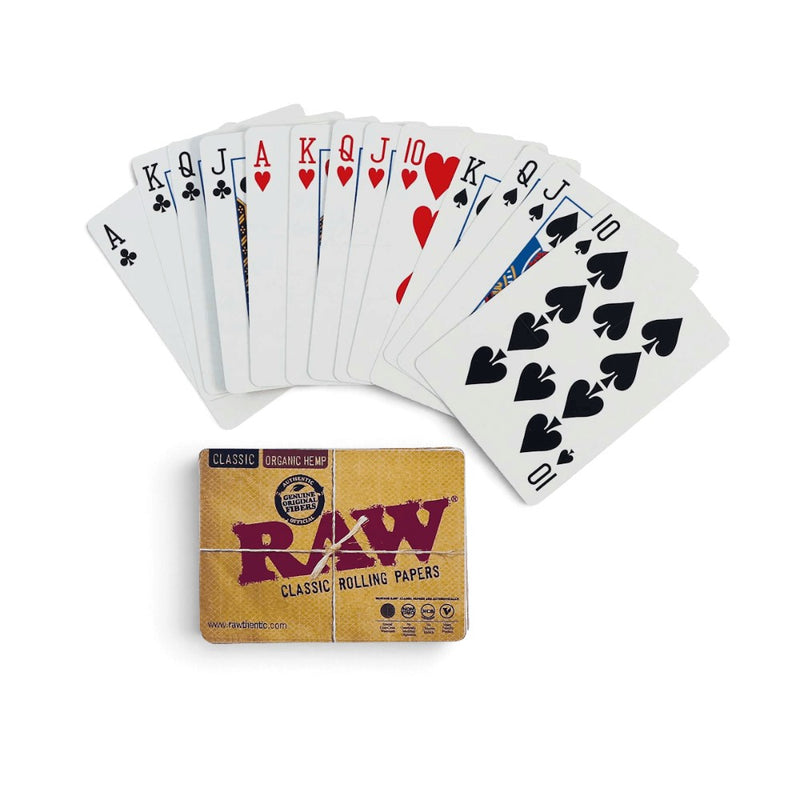 RAW Playing Cards Spielkarten in der Box im RAW Classic Design
