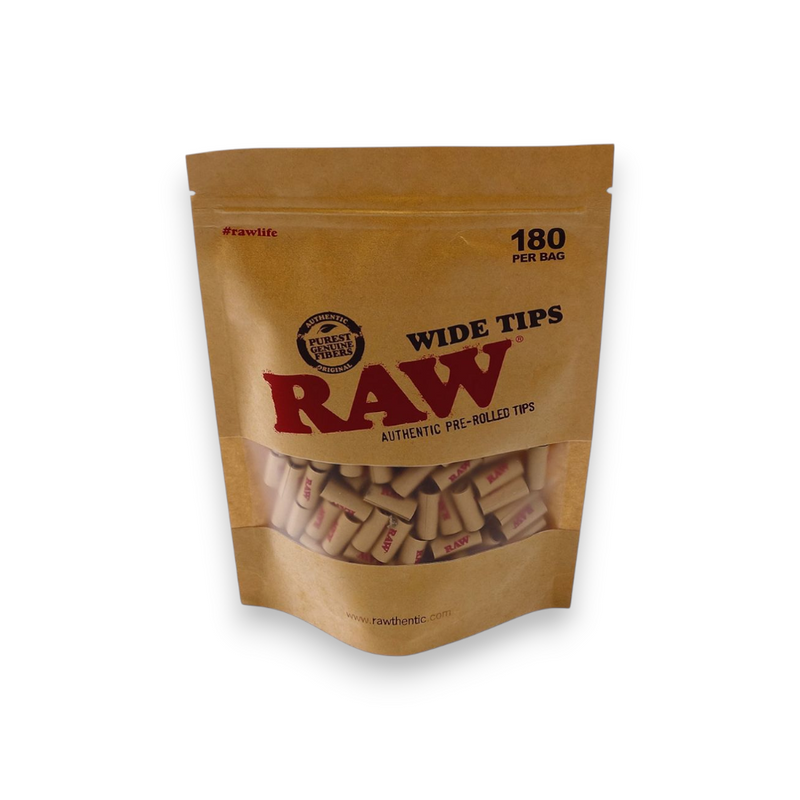 RAW Wide Tips vorgerollt 180 Stück